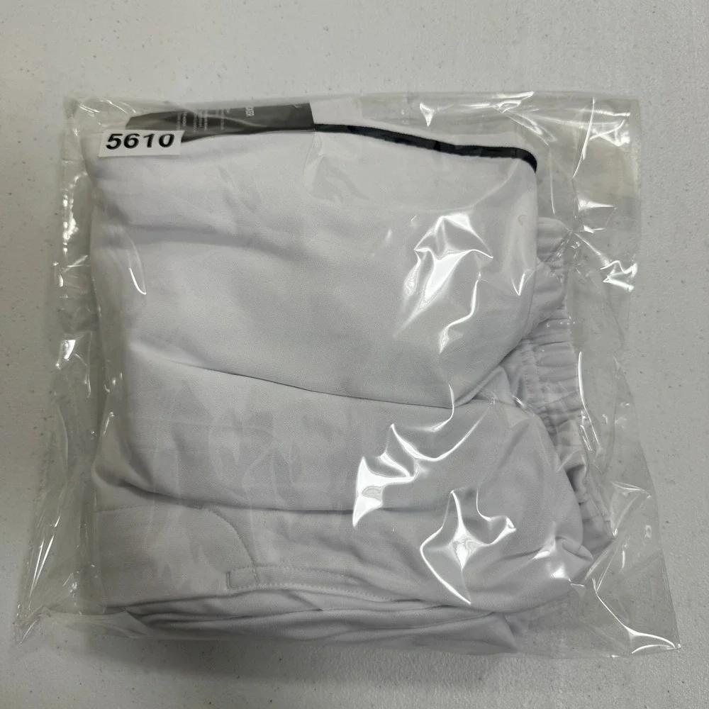Champro BP101 Mens Large Baseball Knicker Pants White Navy Pipe New